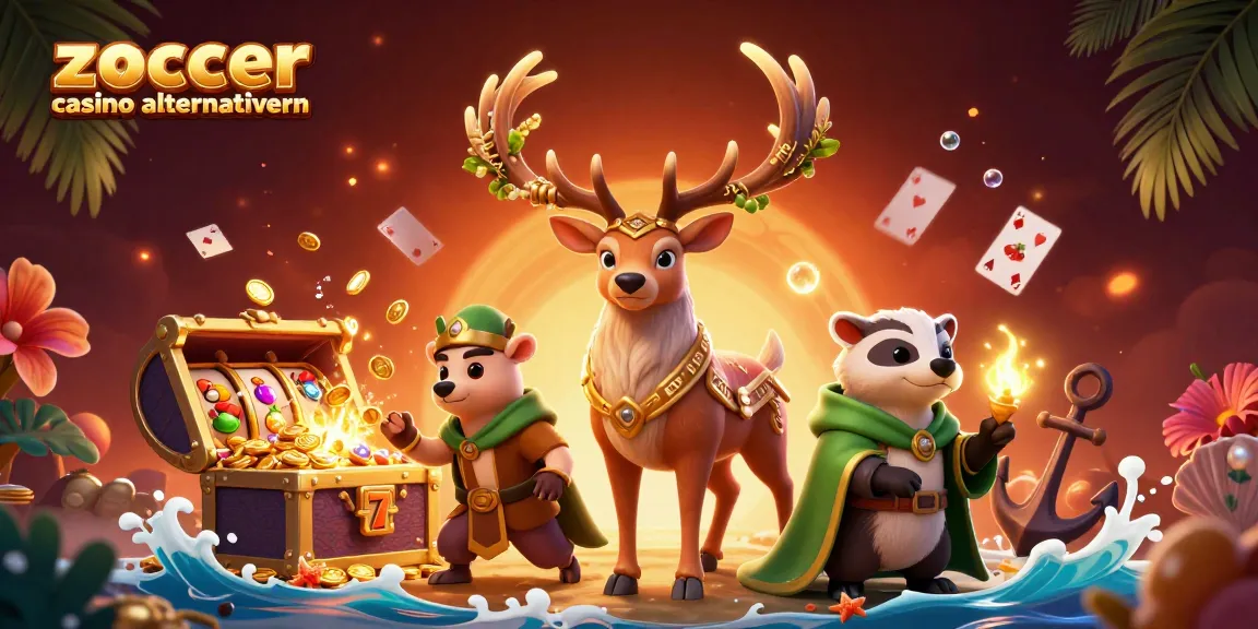 Zoccer Casino Alternativen bietet Spielern eine aufregende Auswahl an Spieloptionen. Spiele um große Gewinne mit spannenden Slotmaschinen.