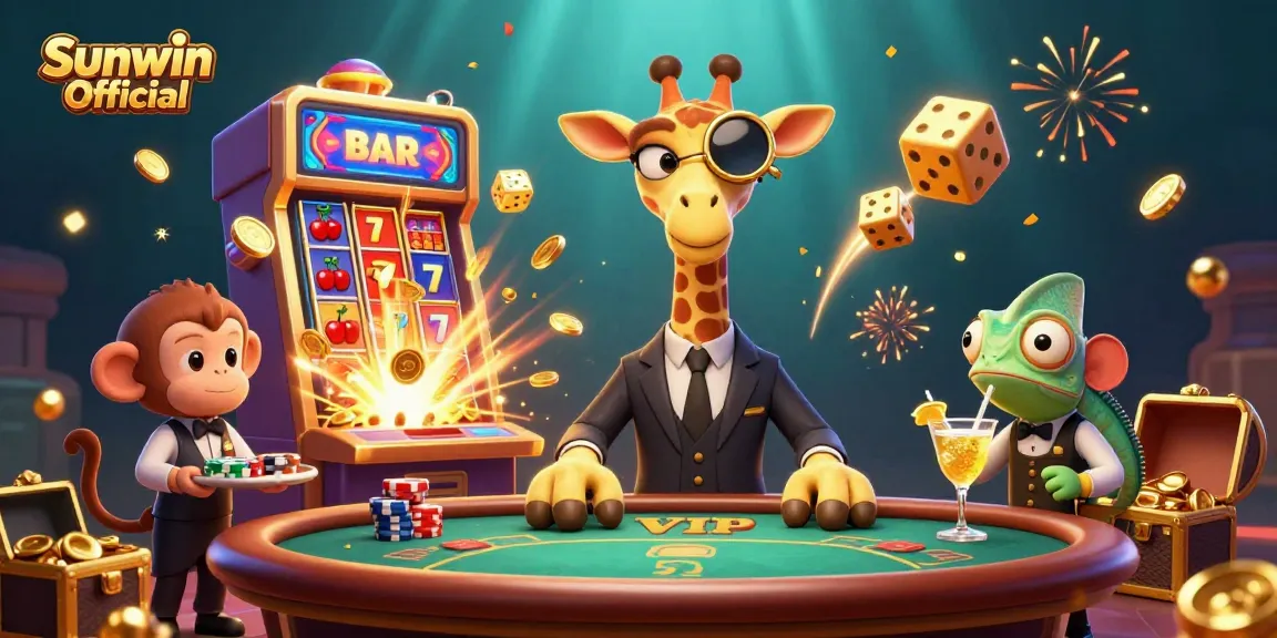 Experience the excitement of Sunwin Official with colorful jackpots and a lively casino scene.
