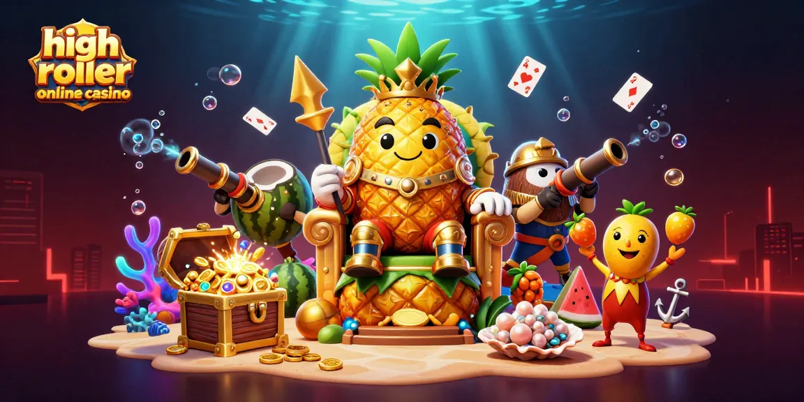 Experience the thrill of a high roller online casino with our vibrant, dynamic illustration.